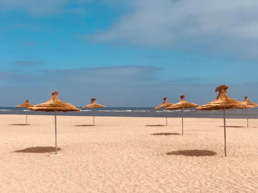 Blanca Beach Vue Laterale Sur Mer Sidi Rahal  Exteriér fotografie